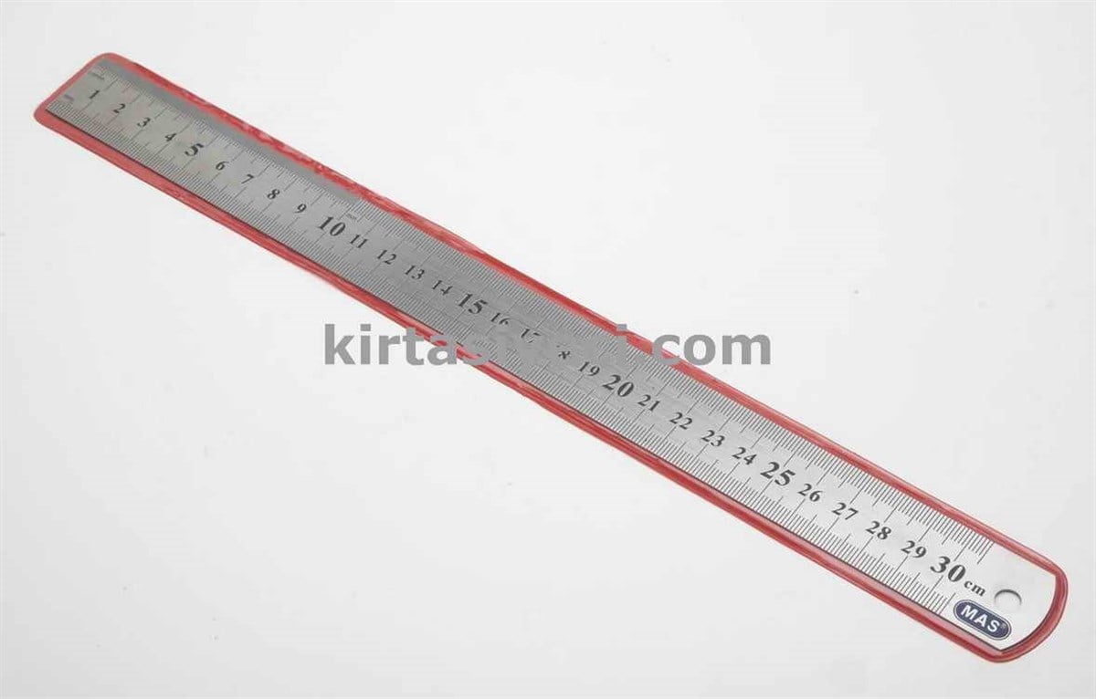 Mas 2330 Çelik Cetvel 30Cm 