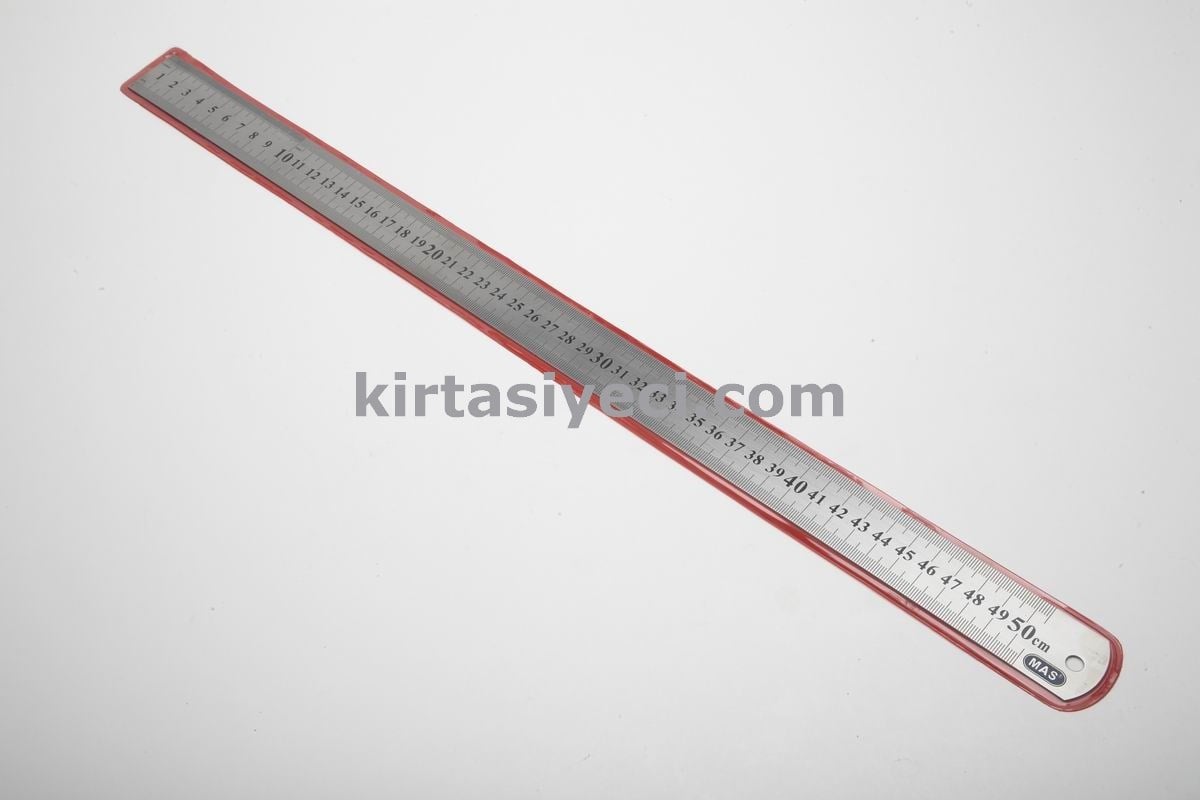 Mas 2350 Çelik Cetvel 50Cm 
