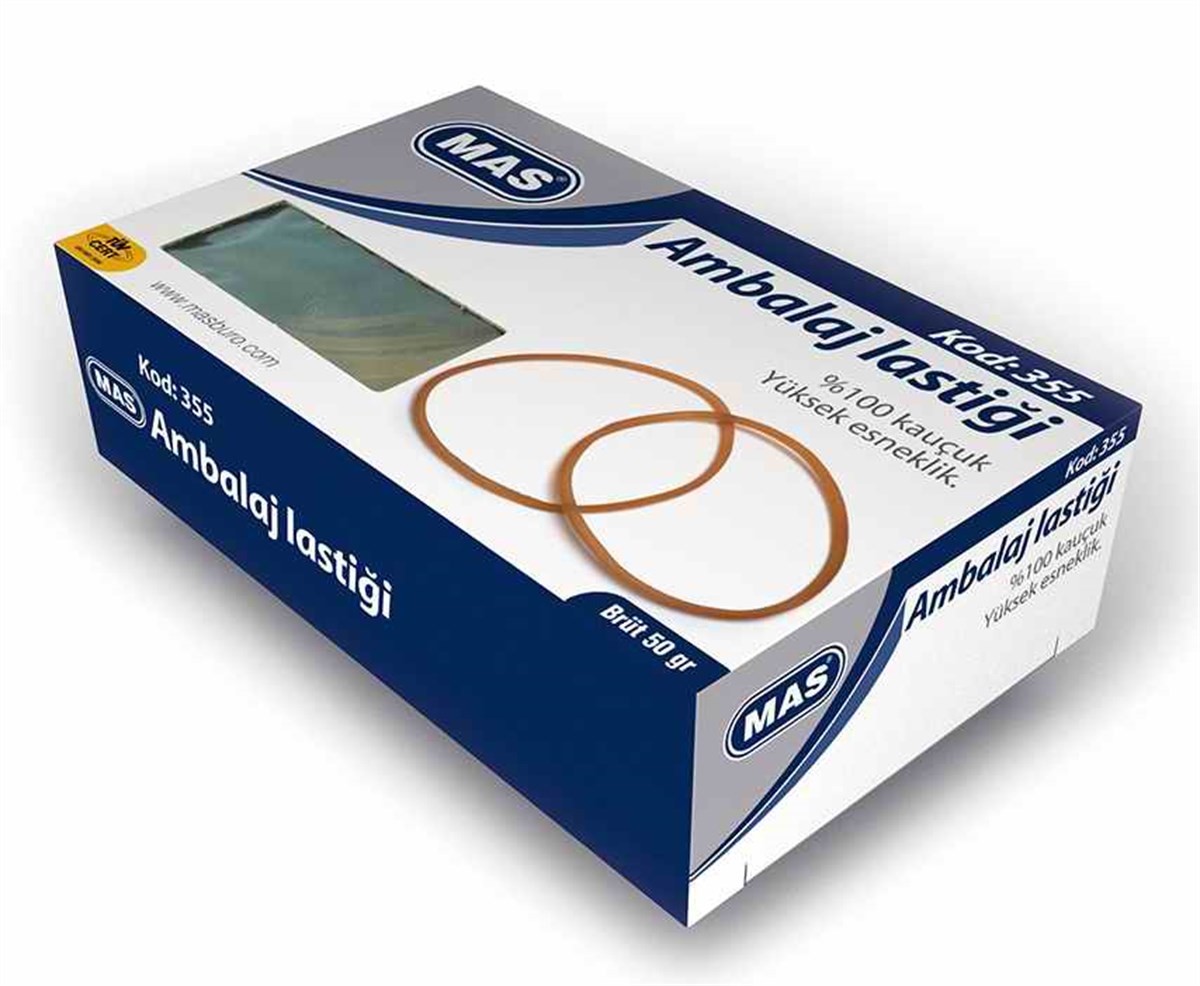 Mas 355 Ambalaj Lastigi %100 Kauçuk 50Gr.Kutu  