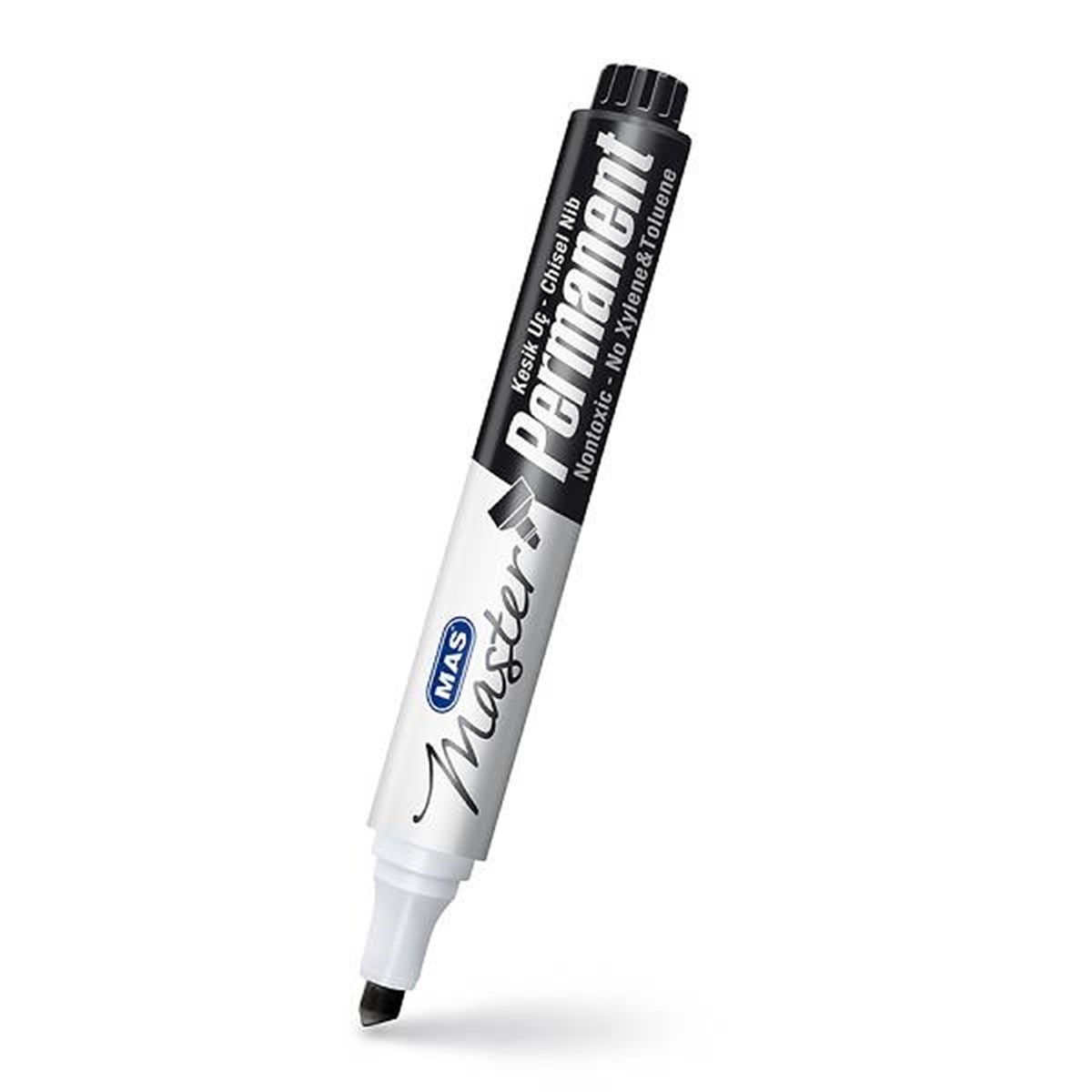 Mas 6408 Permanent Marker Kesik Uç Kirmizi Adet 