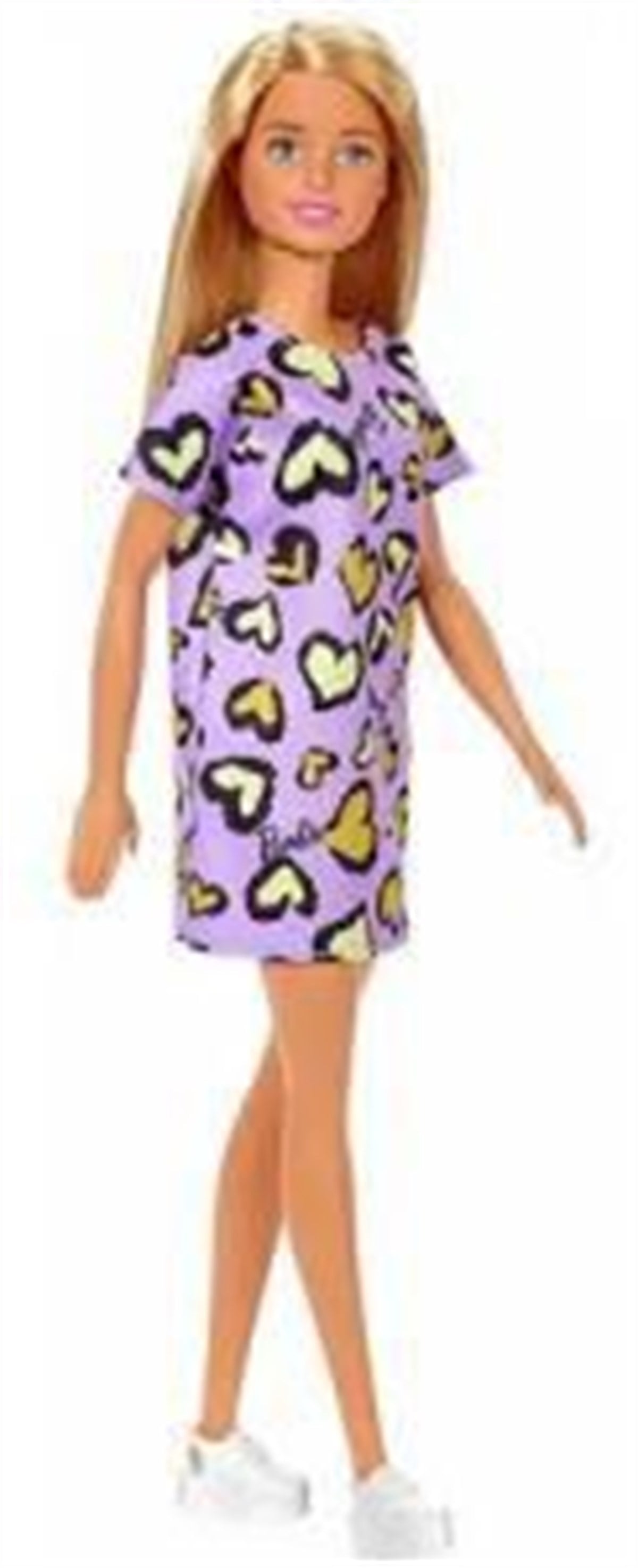 Mattel Sik Barbie Bebek Mor Kalpli Elbise T7439 Ghw49