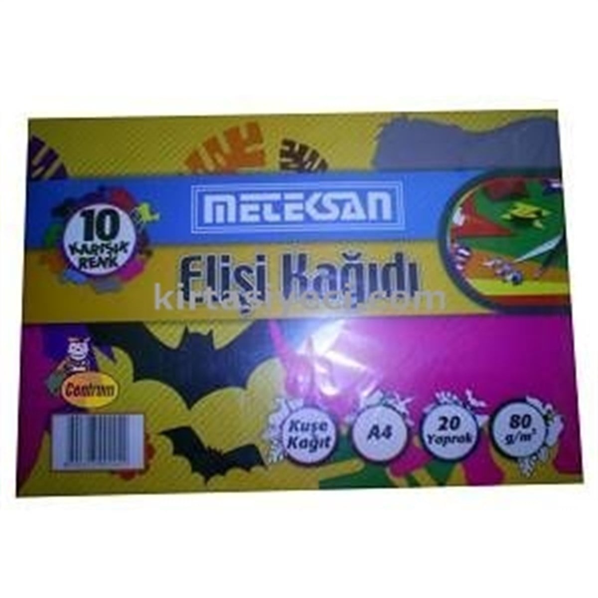 Meteksan A4 Elisi Kagidi 80 Gr 20Li Karisik