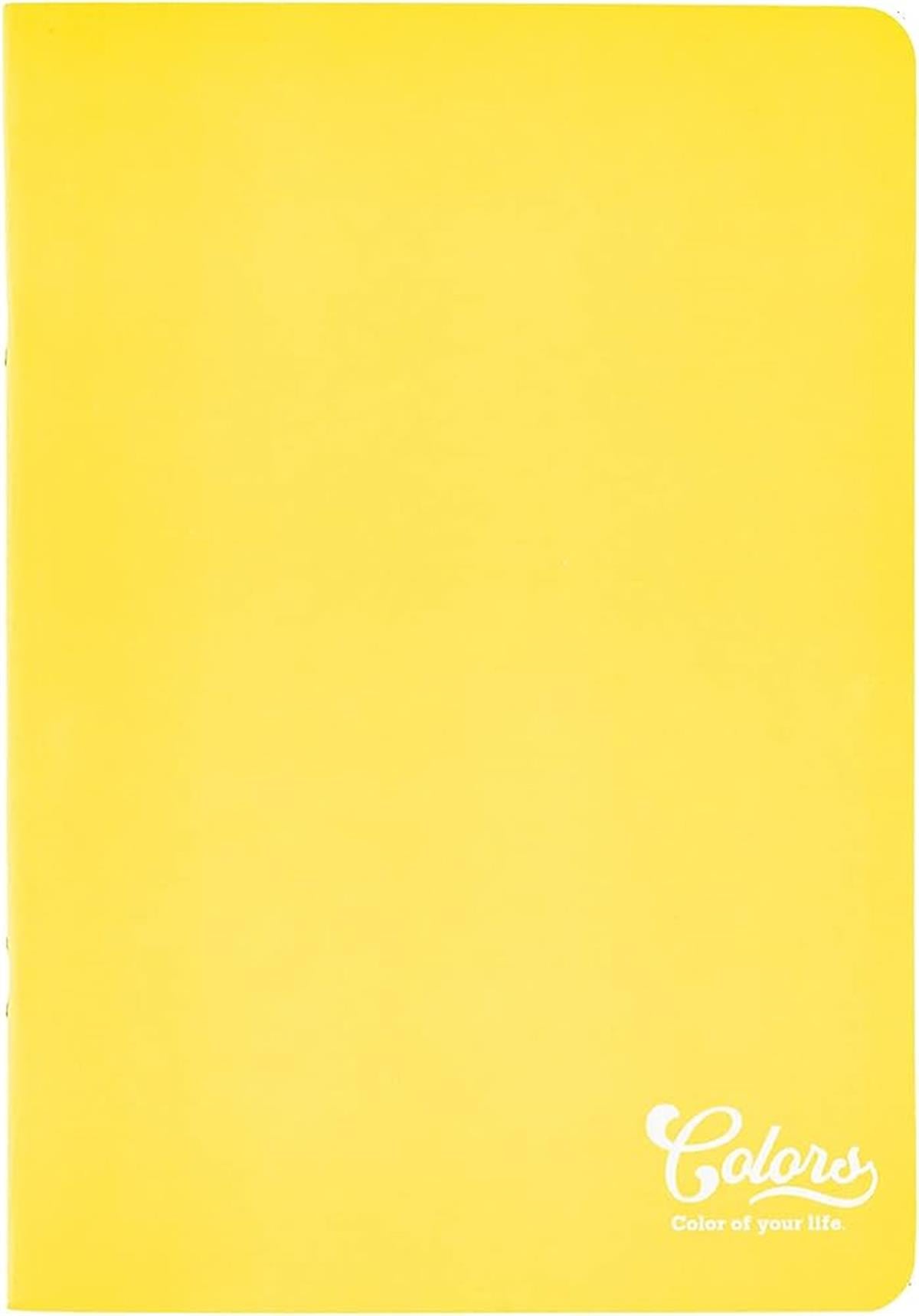 Meteksan Colors Karton Kapak A4 Defter 80 Yaprak Çizgili Sarı