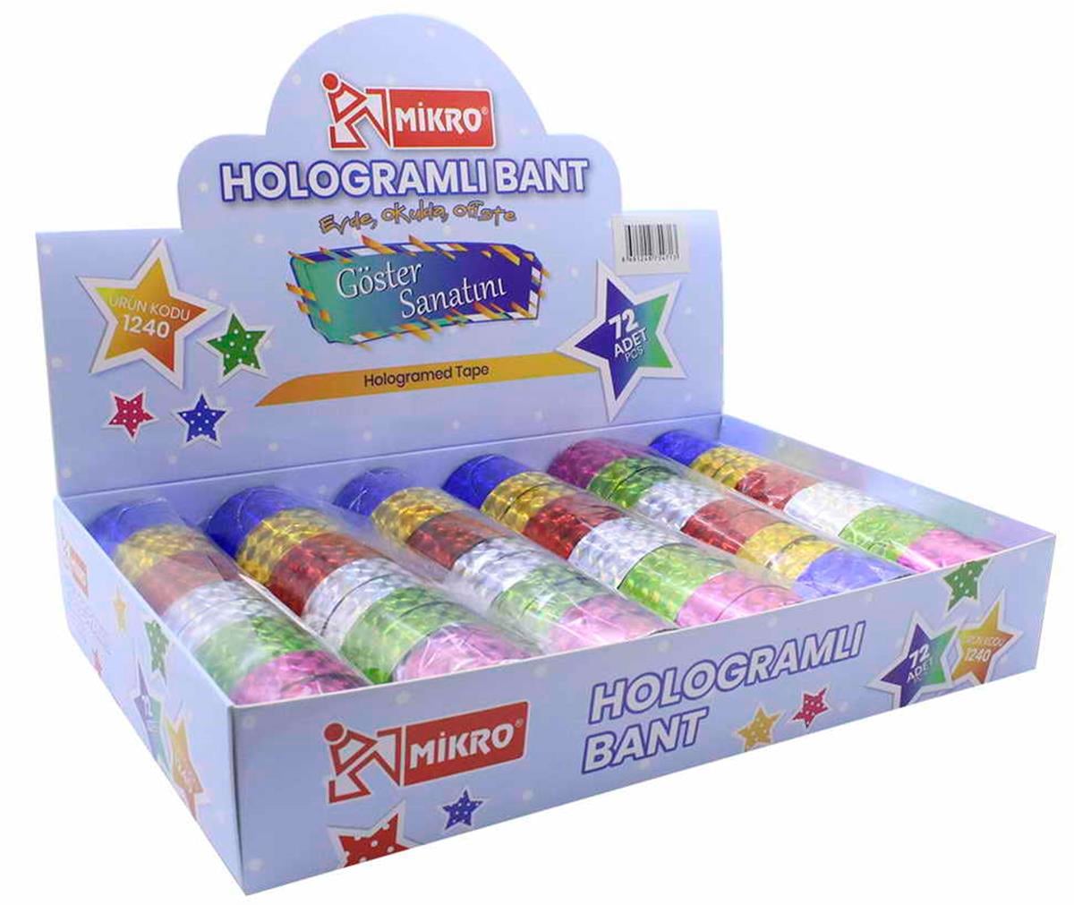 Mikro Bnt-1240 Hologramlı Bant Adet