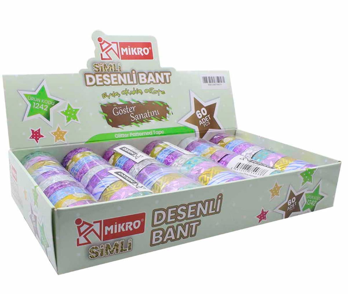 Mikro Bnt-1242 Simli Desenli Bant Adet