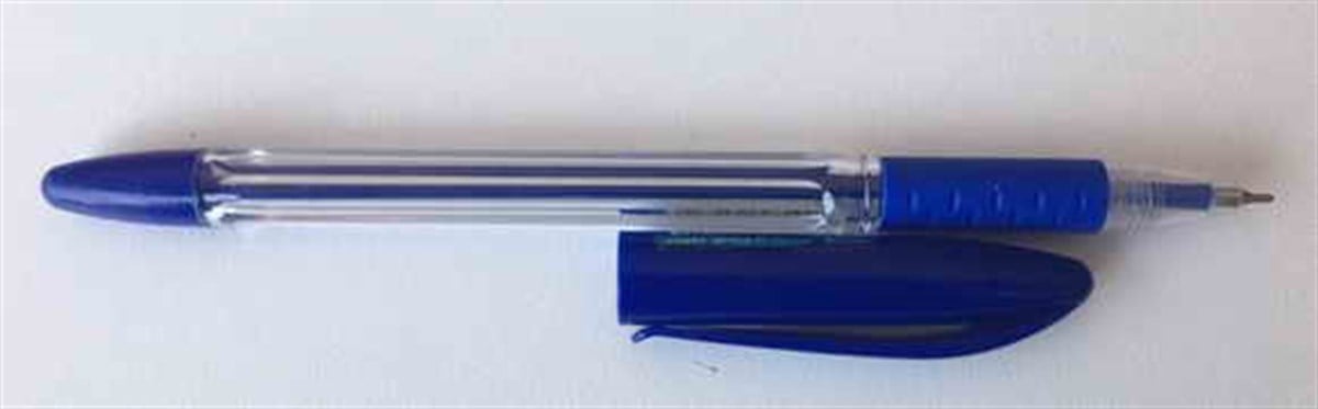 Mikro M-35 Mavi Fine Grip Ofis Tipi Tükenmez Kalem 