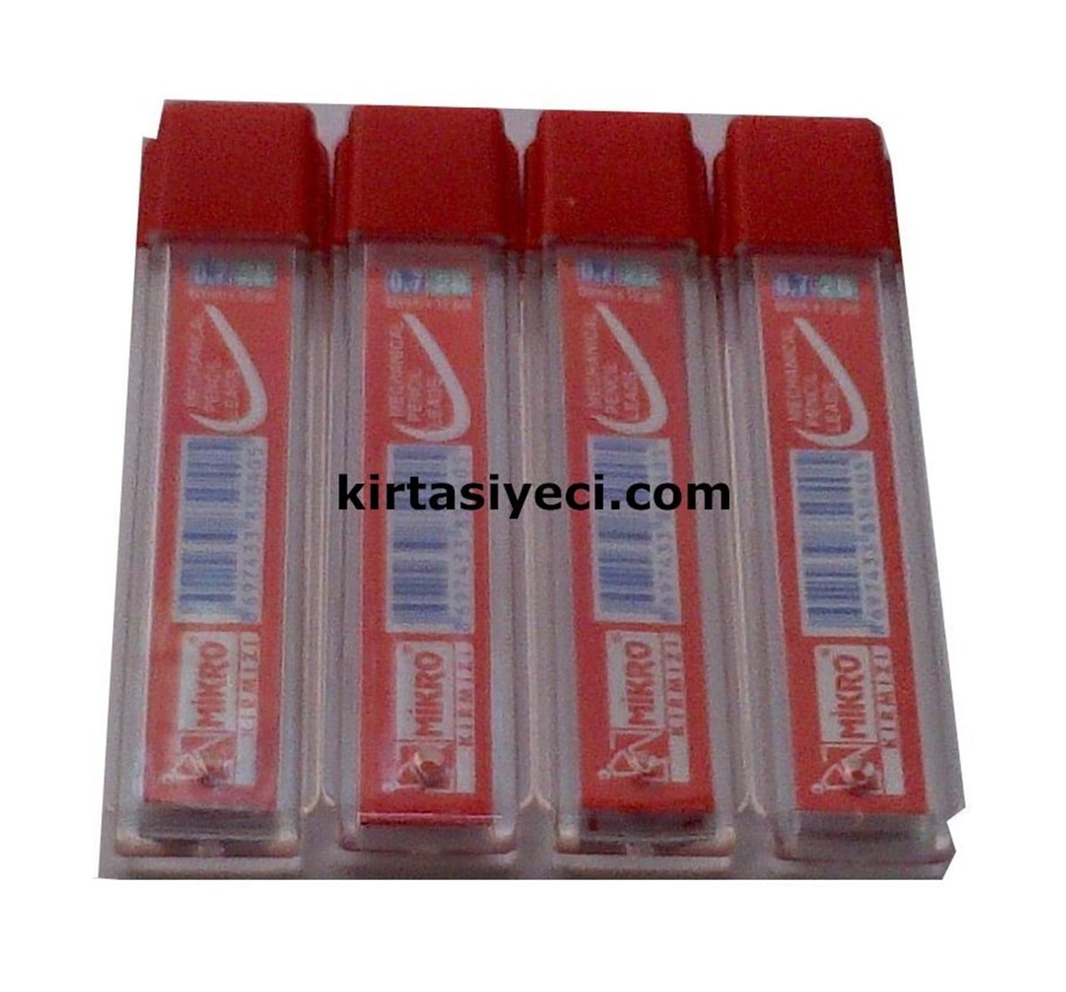 Mikro M-610 60Mm Kursun Kalem Ucu Kirmizi 0.7Mm  