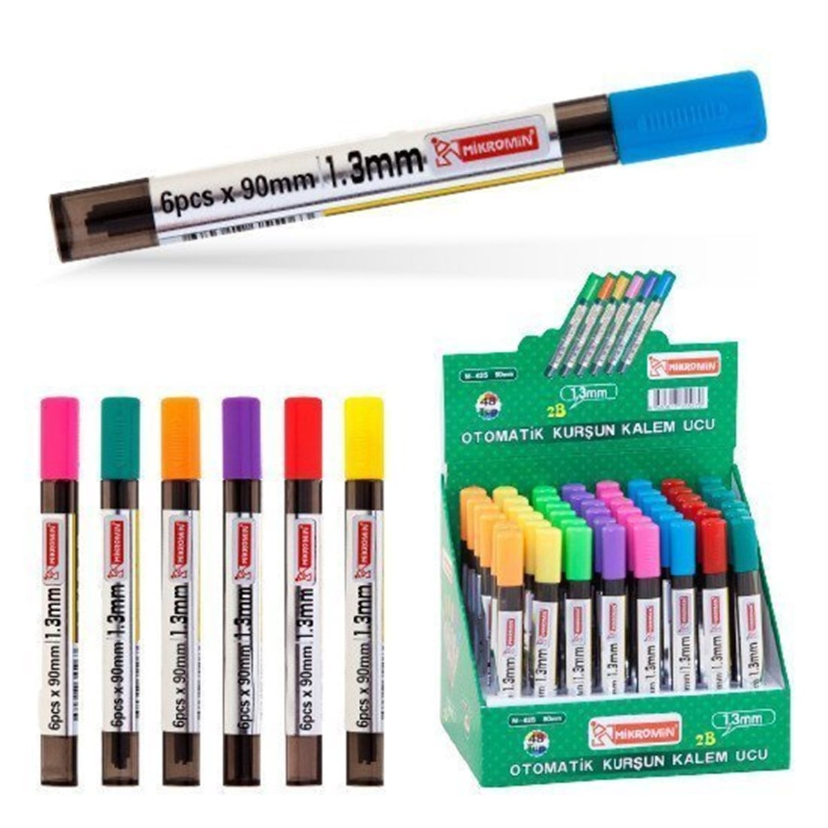 Mikro M-625 1.3Mm Kursun Kalem Ucu 