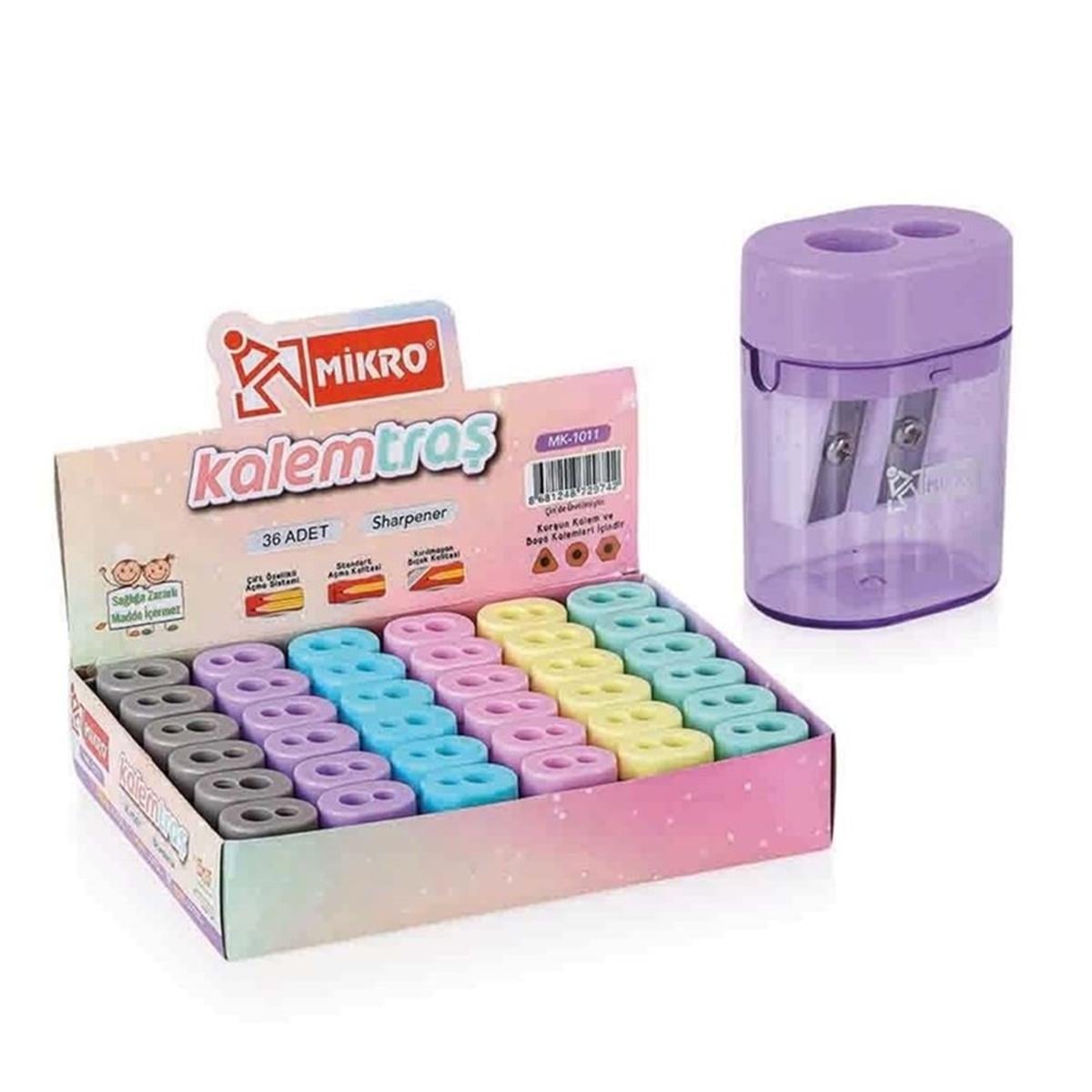 Mikro Mk1011 Kalemtıraş Çiftli