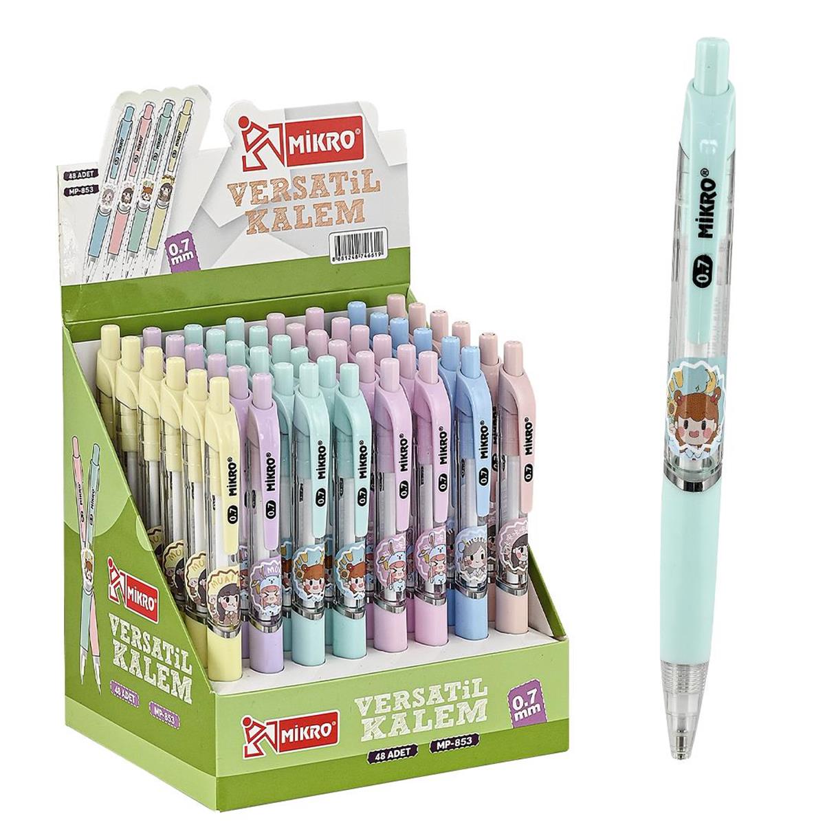 Mikro Mp-853 Versatil Kalem 0,7Mm