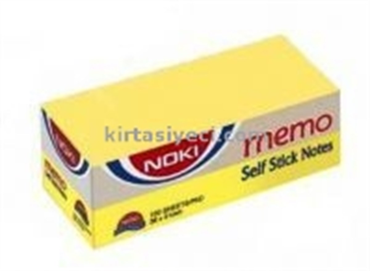 Noki 12005 38X51 Yapiskanli Notluk Sari 12Li Paket 