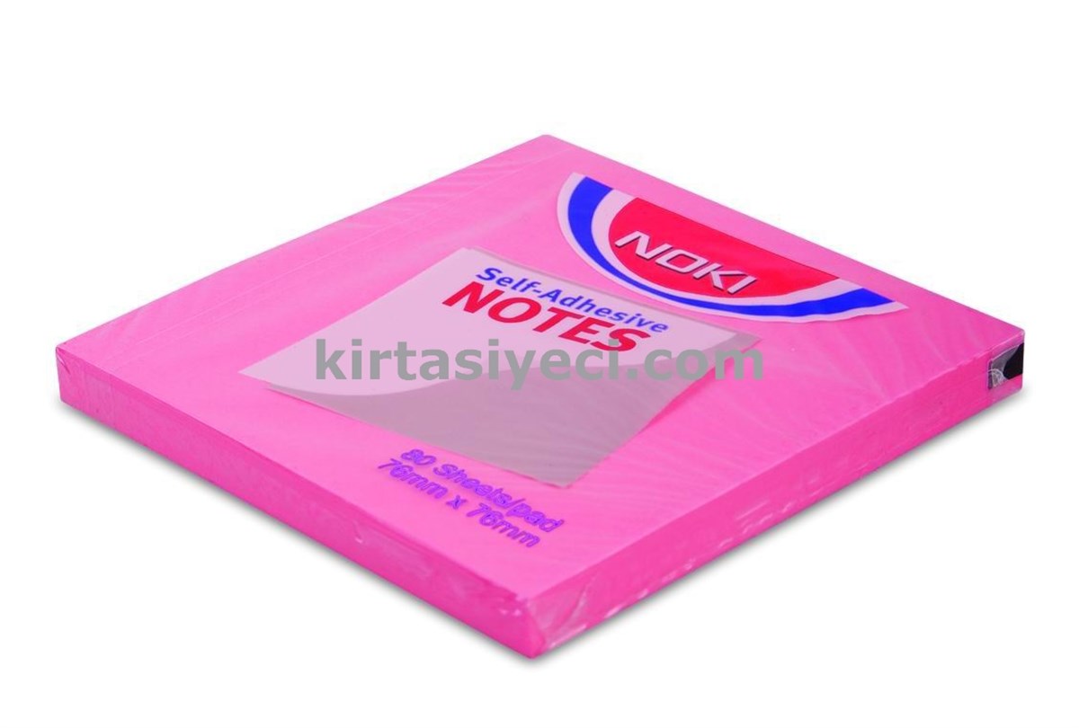 Noki 12166 75X75 Yapiskanli Notluk Açik Pembe 