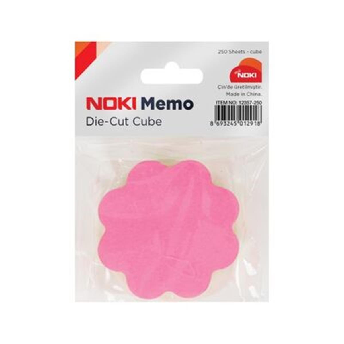 Noki 12359-80 Memo Çicek Sekilli 5 Renk 80 Sayfa