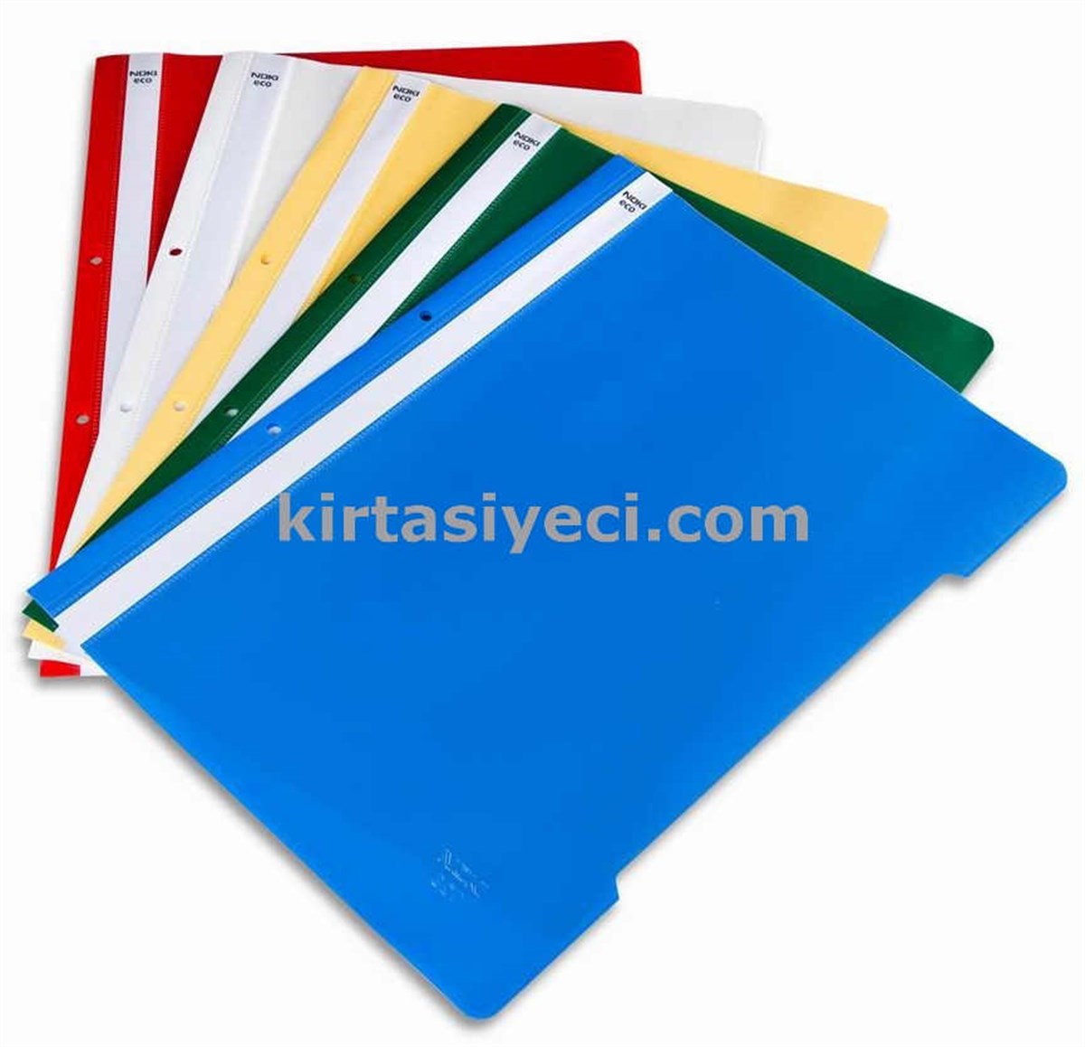 Noki 48288-010 Eco Telli Dosya Beyaz 25Li 