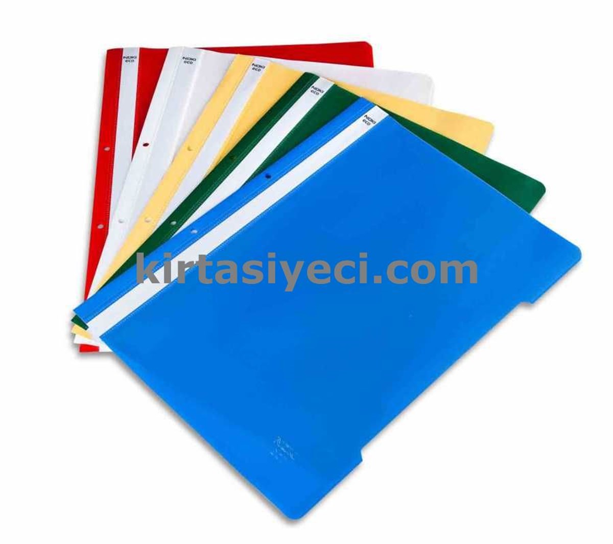 Noki 48288-010 Eco Telli Dosya Beyaz 50Li 