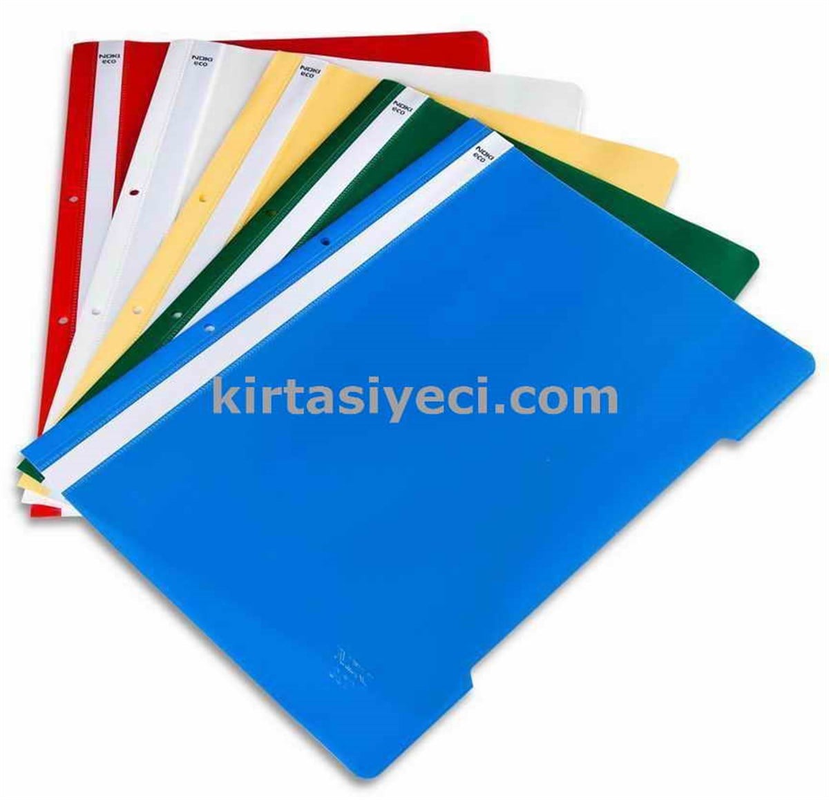 Noki 48288-130 Eco Telli Dosya Mavi 50Li    