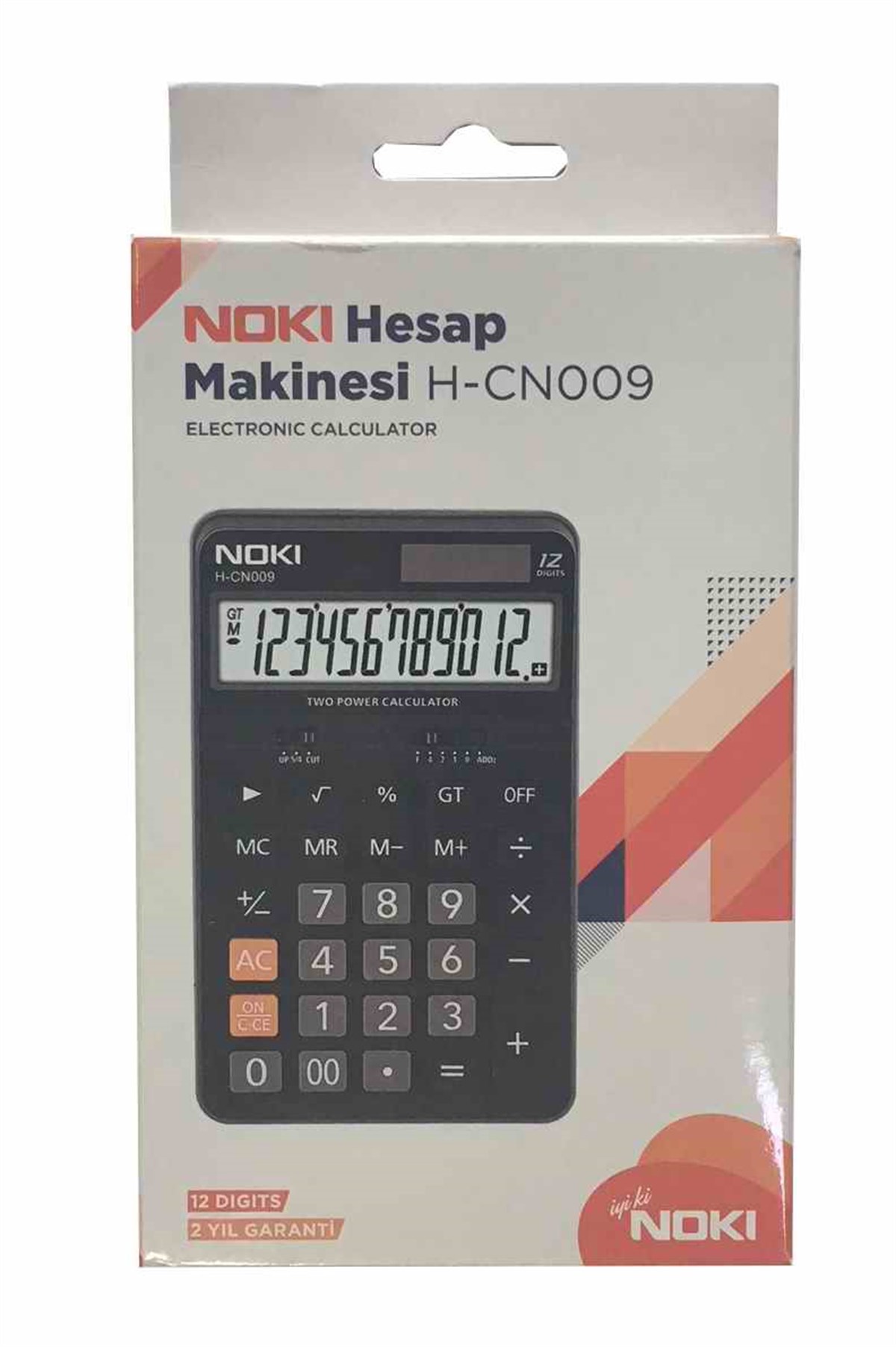 Noki H-Cn009 Hesap Makinesi 12 Hane