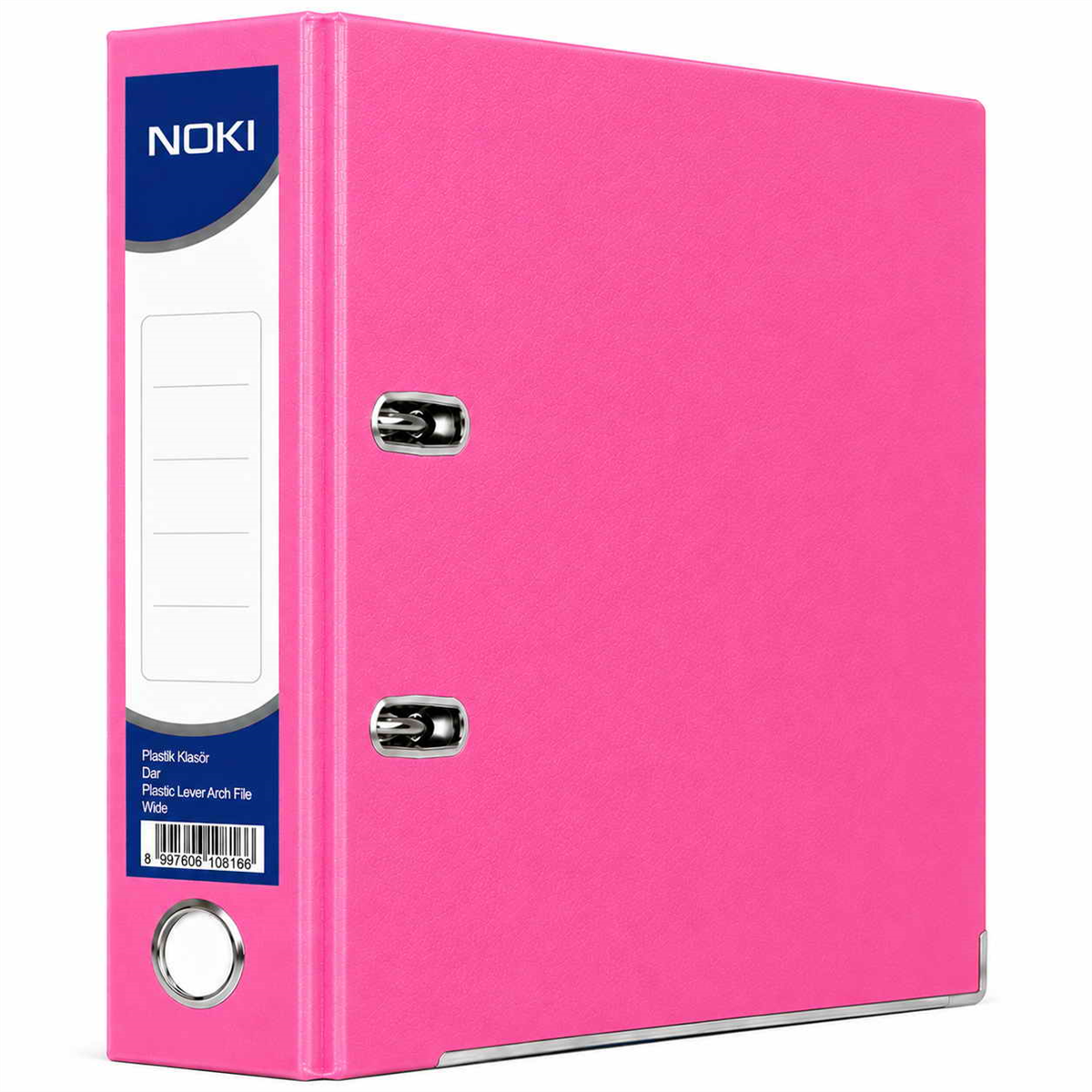 Noki Plastik Klasör Genis Pembe