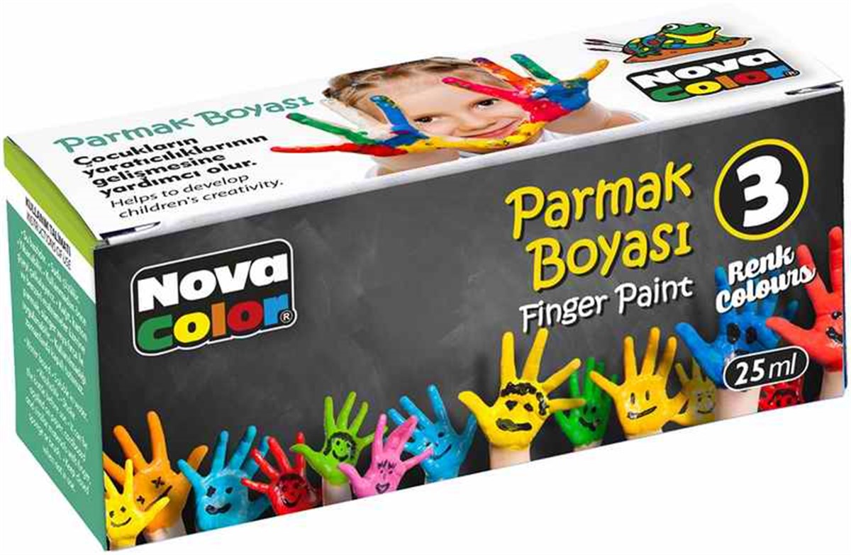 Nova Color Nc-137 Parmak Boyasi 3 Renk