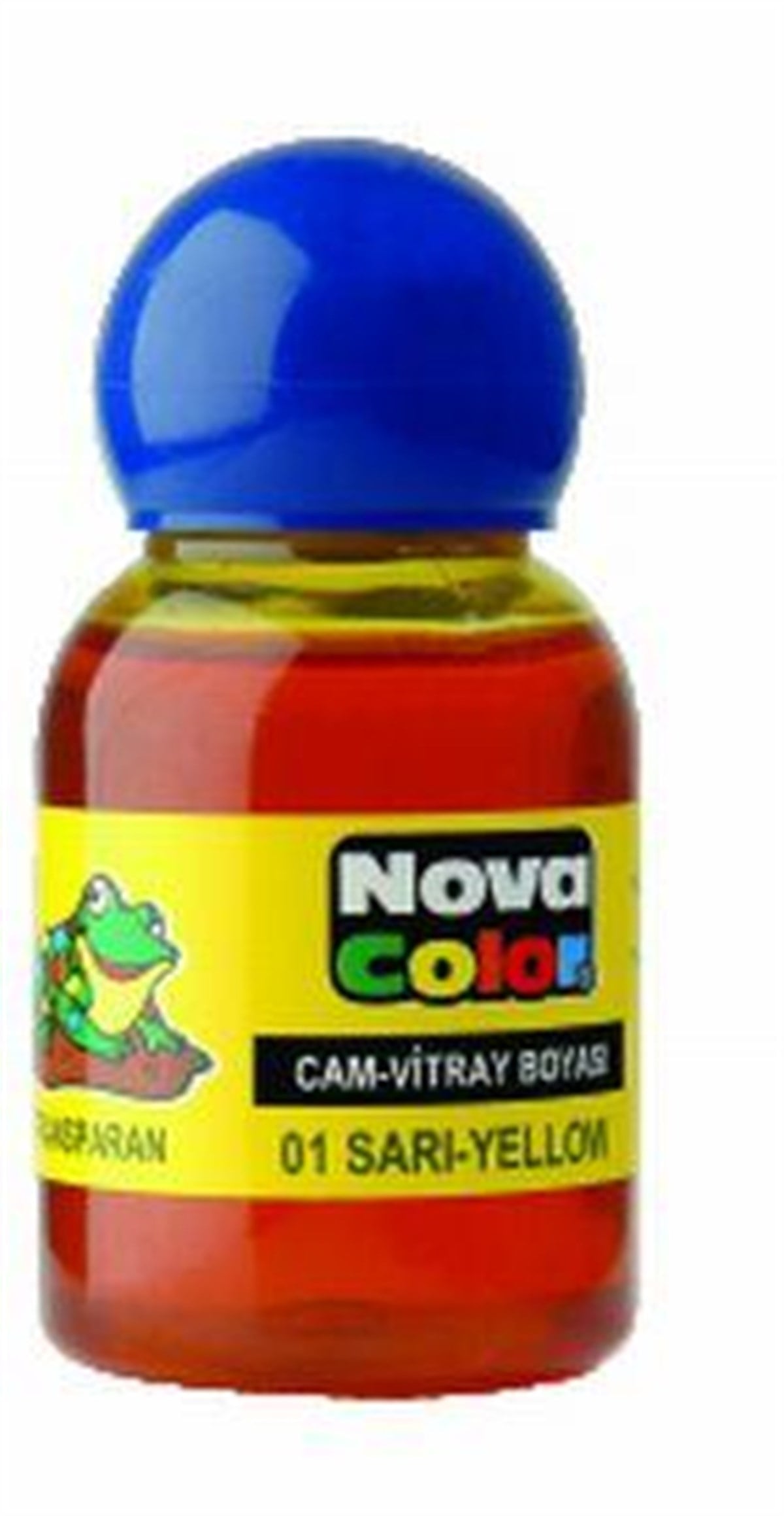 Nova Color Nc-149 Cam Boyasi Su Bazli 25Ml Sari 