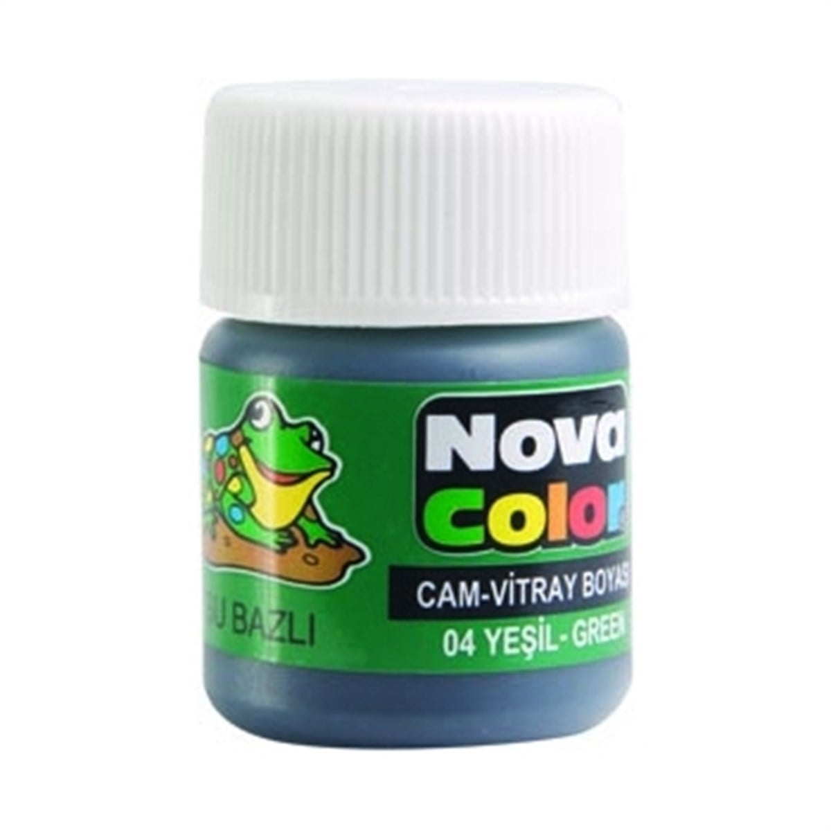 Nova Color Nc-152 Cam Boyasi Su Bazli 25Ml Yesil