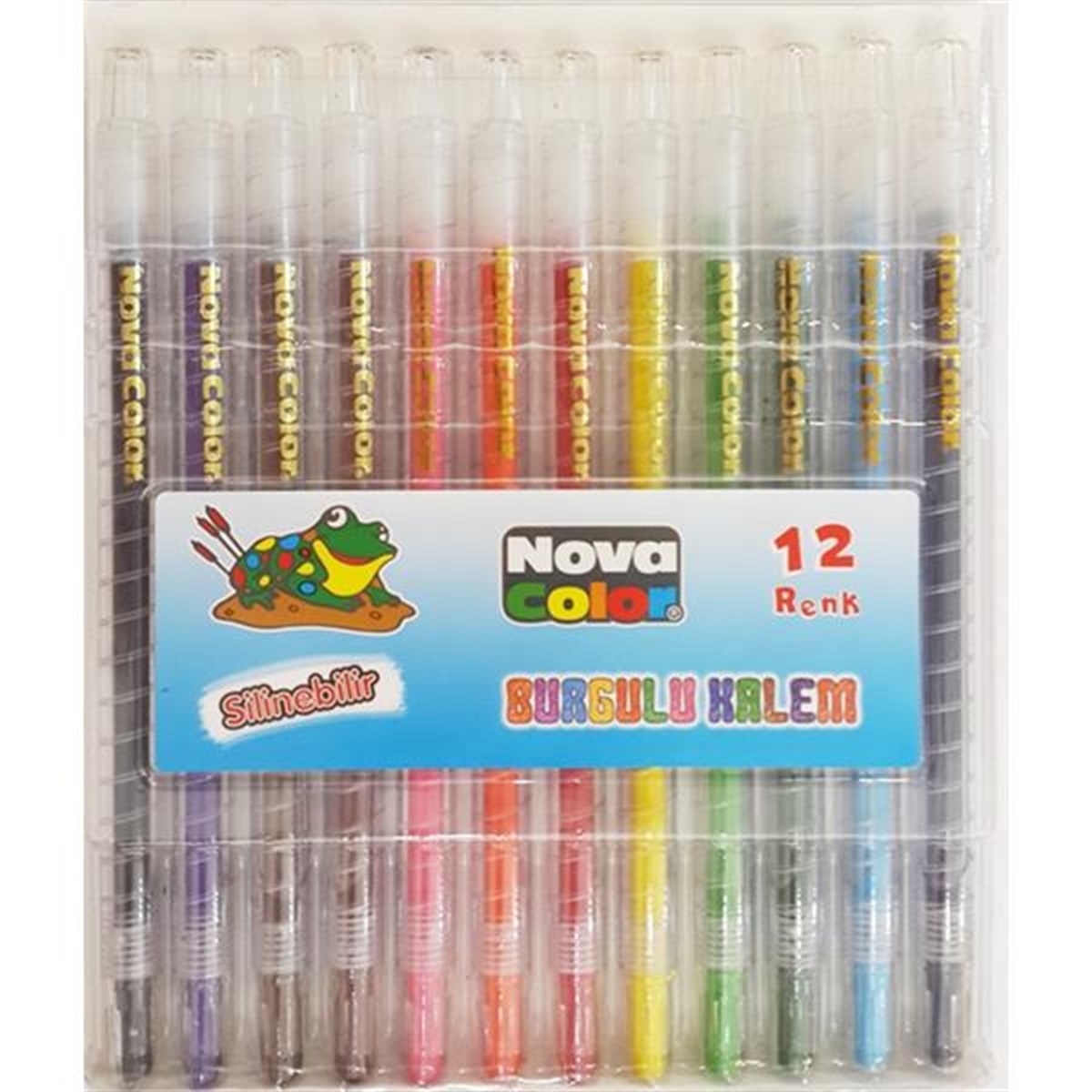 Nova Color Nc-2122 Burgulu Kalem 12 Li Paket 
