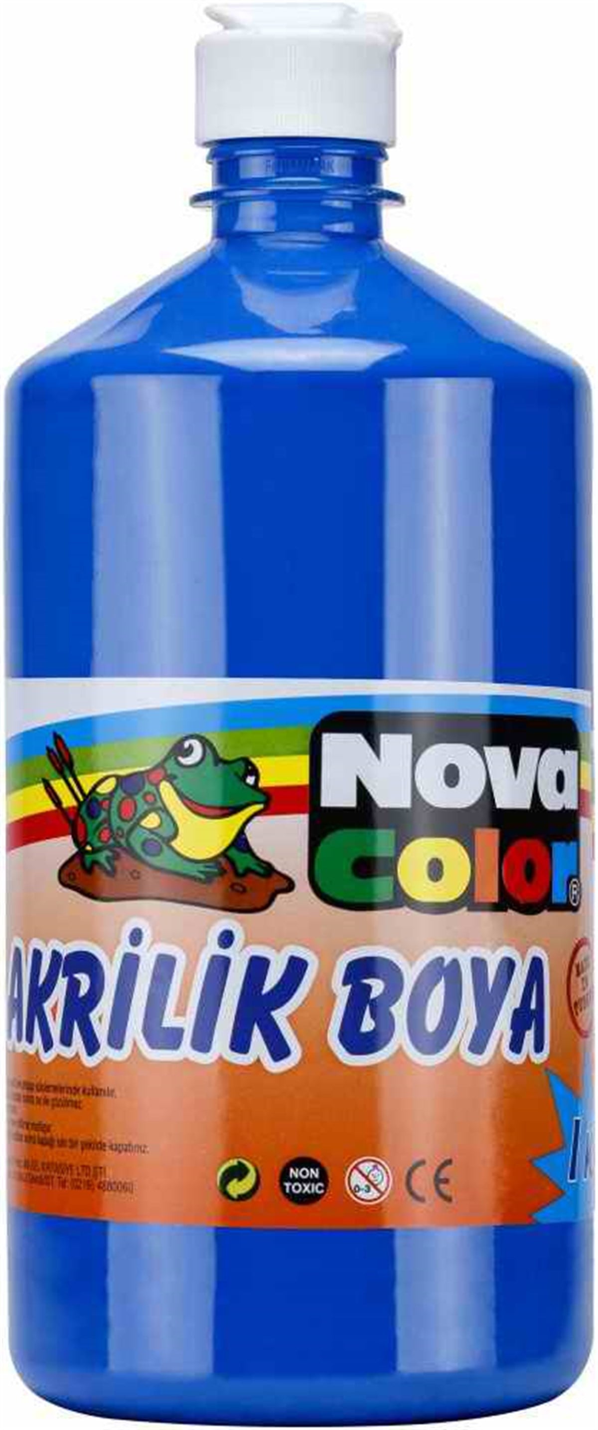 Nova Color Nc-223 Akrilik Boya 1Kg Mavi