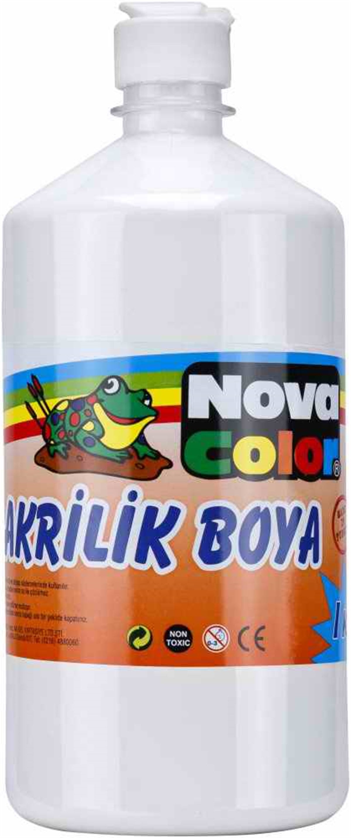Nova Color Nc-225 Akrilik Boya 1Kg Beyaz