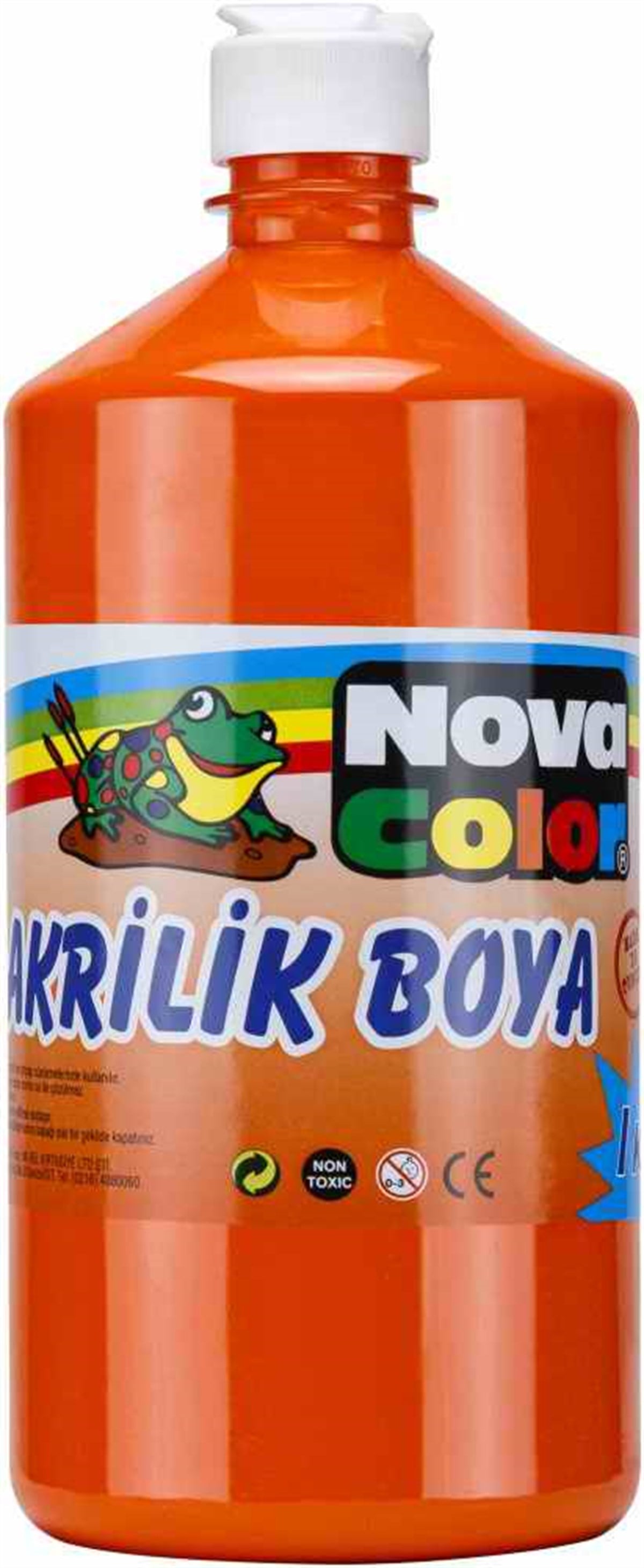 Nova Color Nc-228 Akrilik Boya 1Kg Turuncu