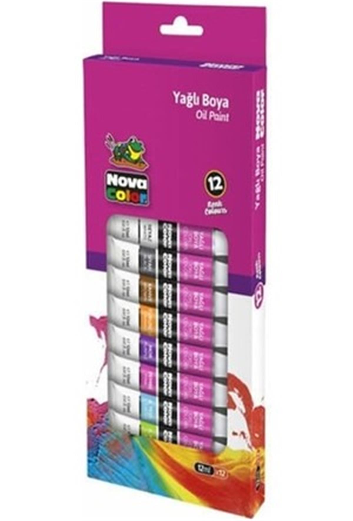 Nova Color Nc-796 Yağlı Boya Tüp 12 Li 12 Ml