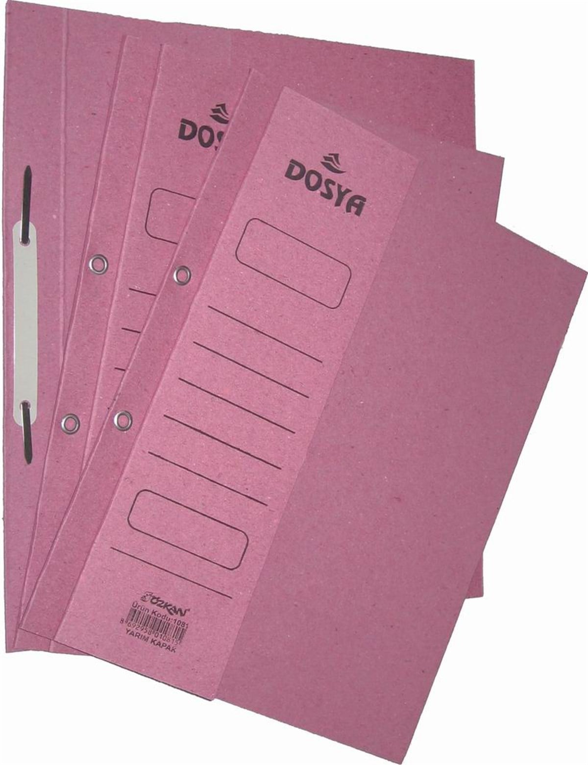 Özkan Bm462 Kapsüllü Dosya Avrupa 50Li Pembe 