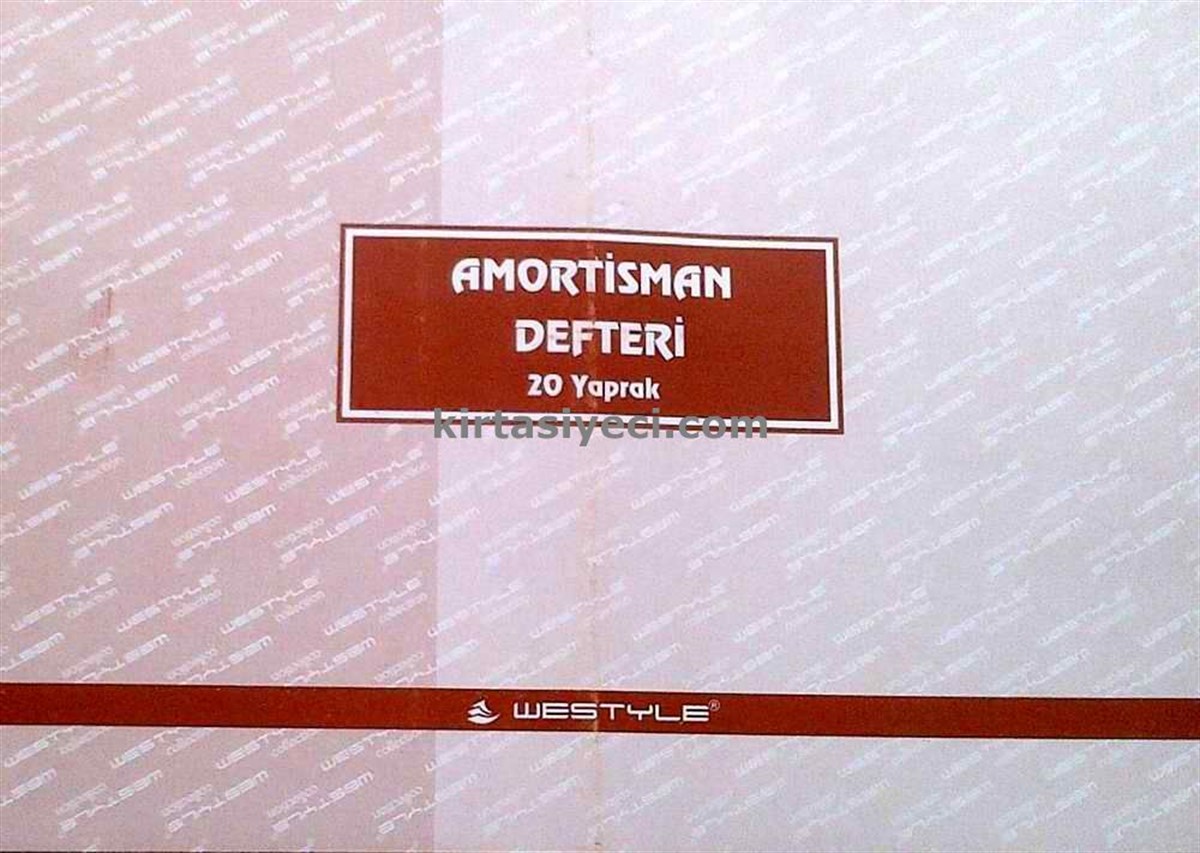 Özkan Bm734 Amortisman Defteri 20 Yaprak  