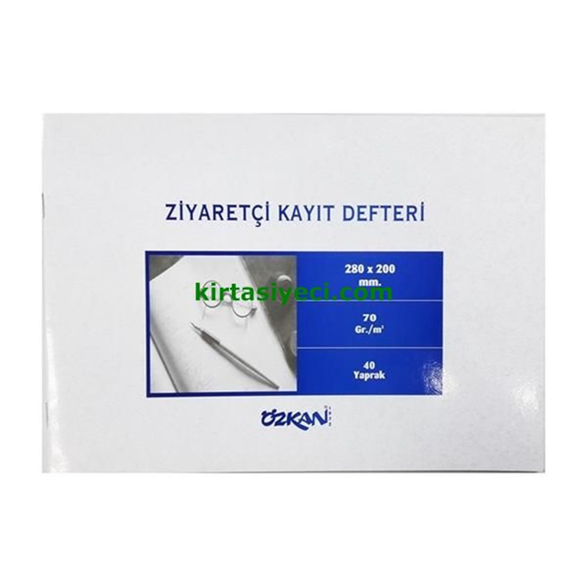 Özkan M0243 Ziyaretci Kayit Defteri  40 Yaprak  