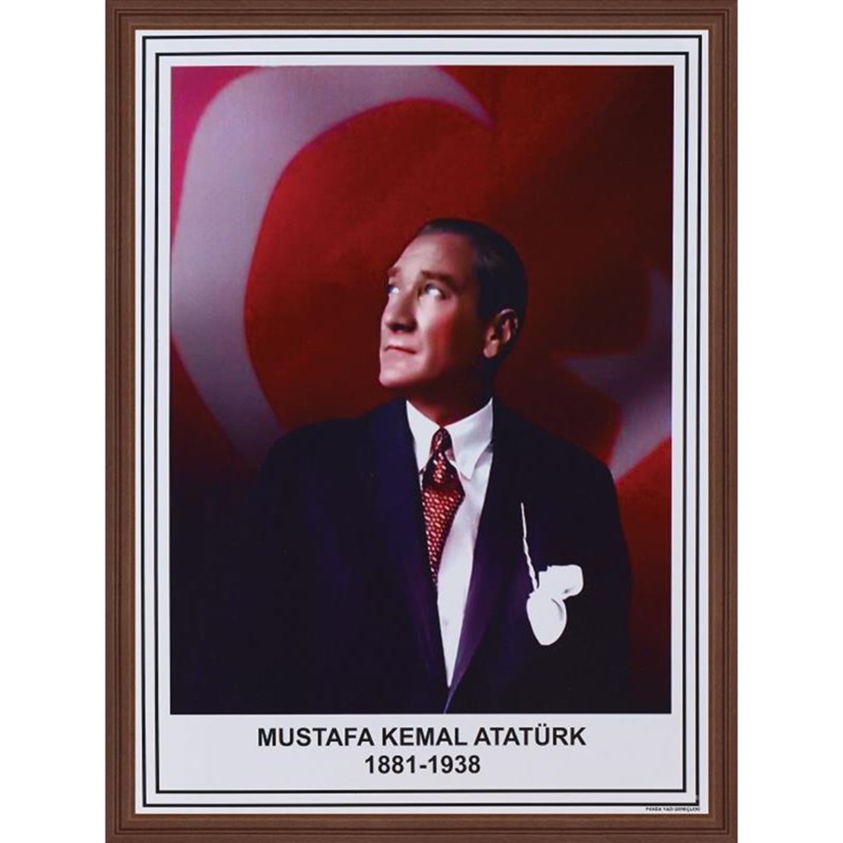 Panda 408 Atatürk Portresi Mdf Çerçeve 50X70  