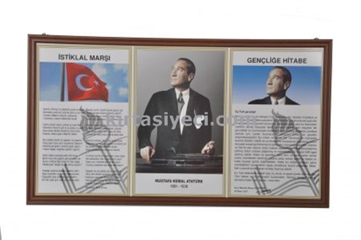 Panda 424 Milli Levha Mdf Çerçeve 3Lü 50X90 