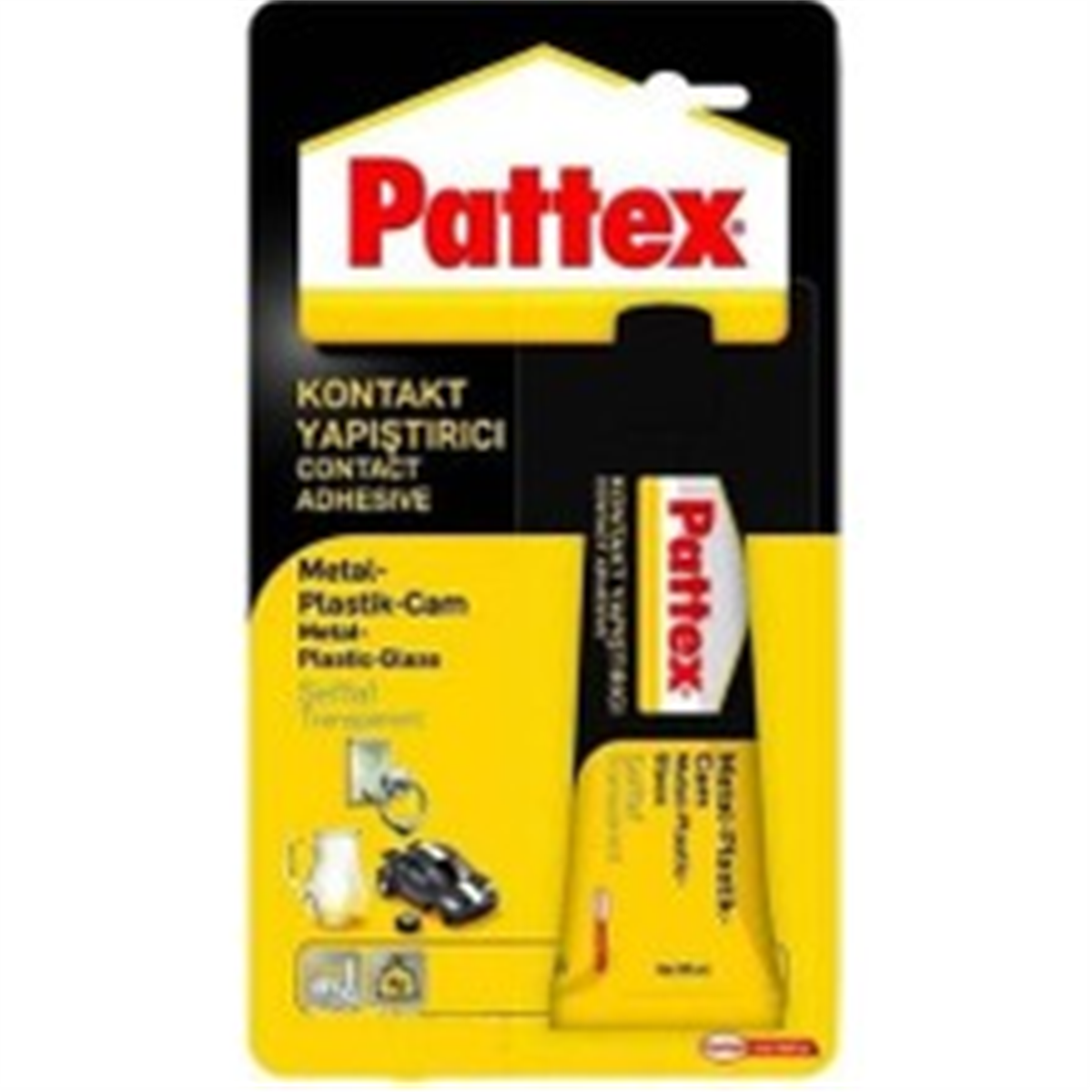 Pattex Contact Metal Plastik Cam Yapıştırıcı Şeffaf 50 GR 1419320 - 2843224
