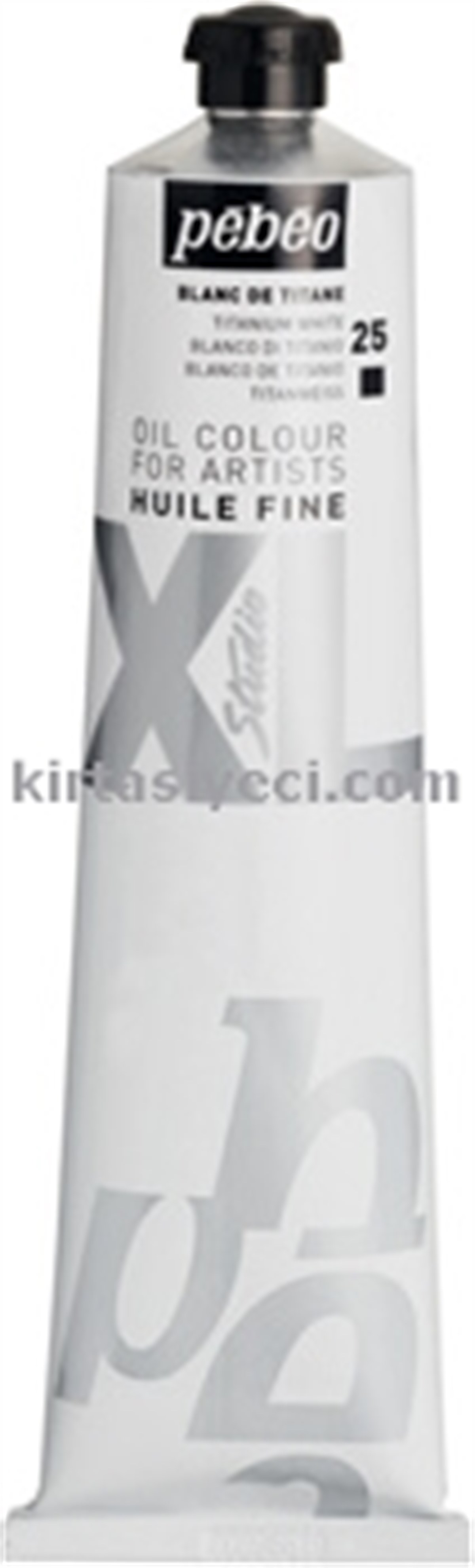 Pebeo 200-25 Huile Fine Xl Yagli Boya 200Ml Titanium White 