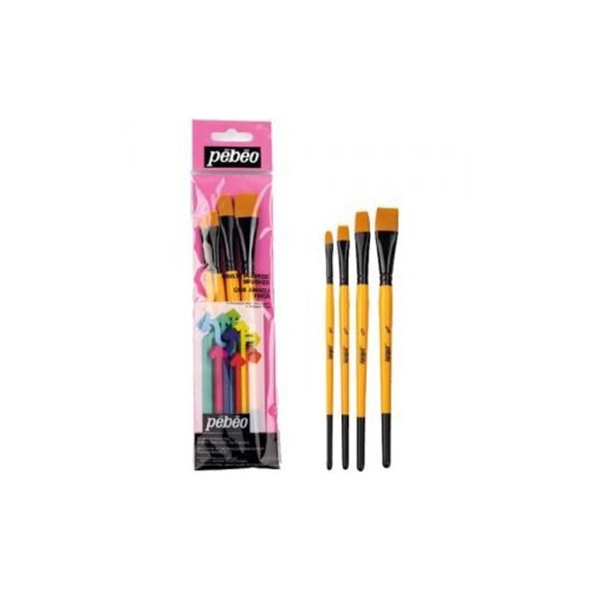 Pebeo 4Lü Firça Seti Set:10