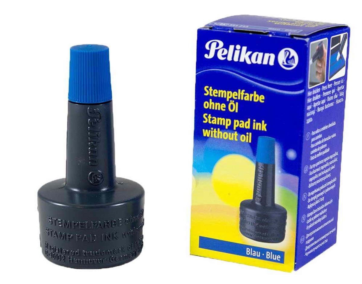 Pelikan Istampa Mürekkebi 30Cc Mavi     