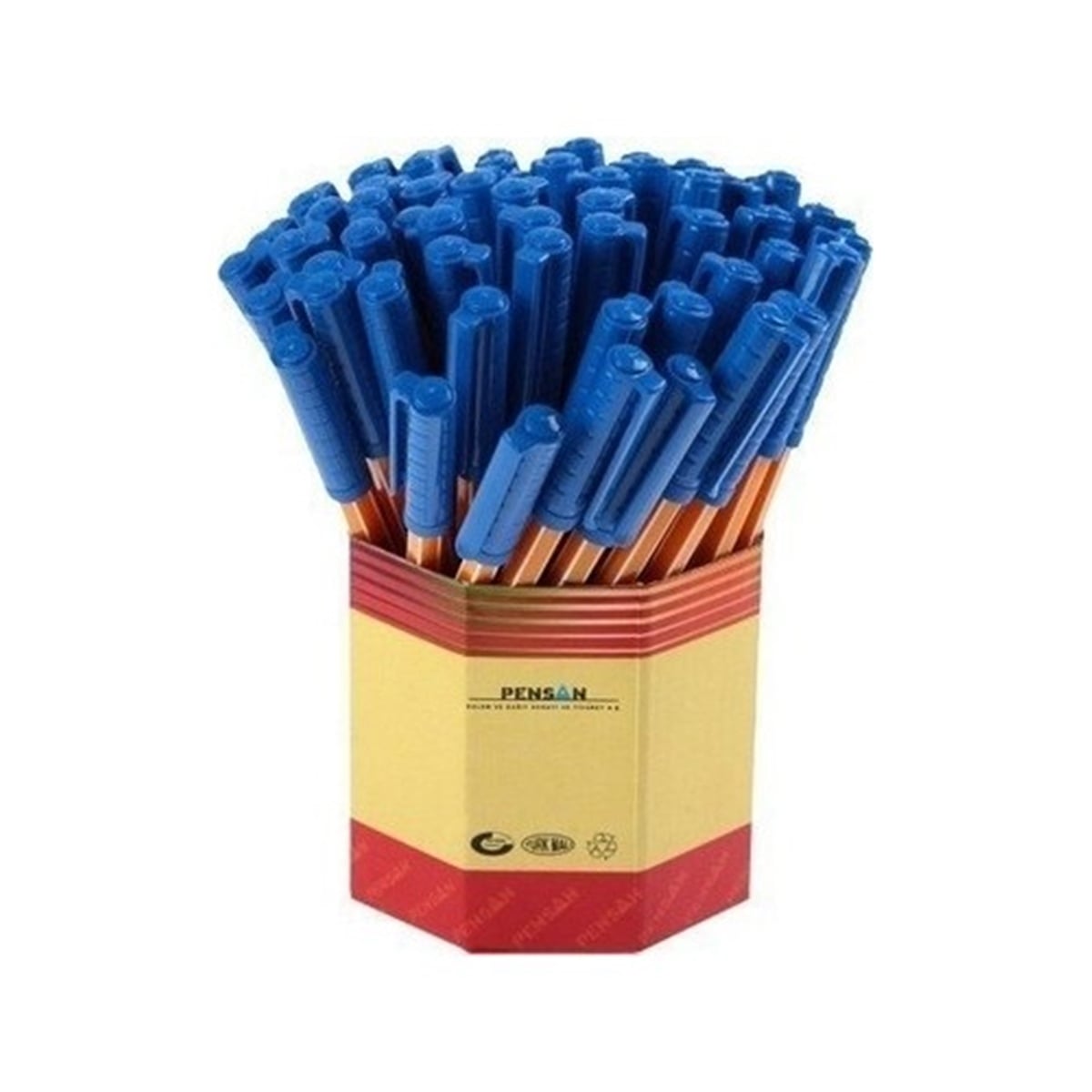 Pensan 1010 Mavi Tükenmez Kalem 1Mm 60Li Paket