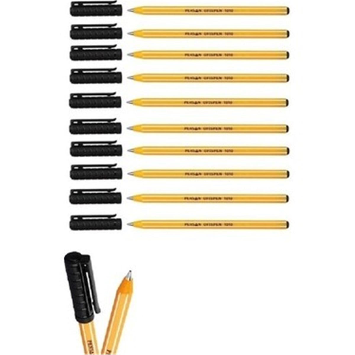 Pensan 1010 Tükenmez Kalem Siyah 1Mm 10Lu Paket 