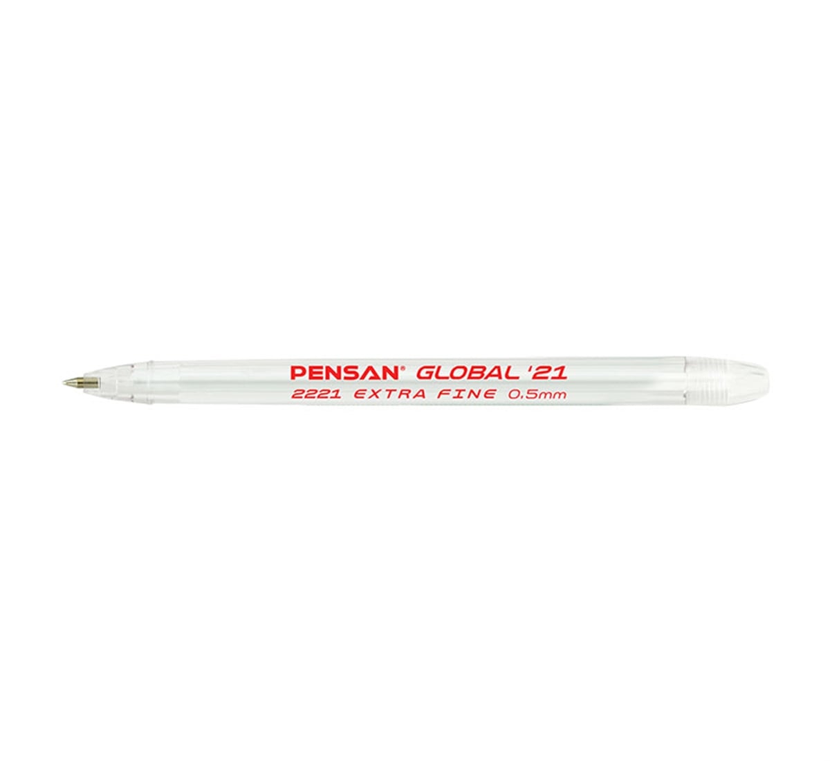 Pensan 2221 Global Tükenmez Kalem Kirmizi 0.5Mm Adet 