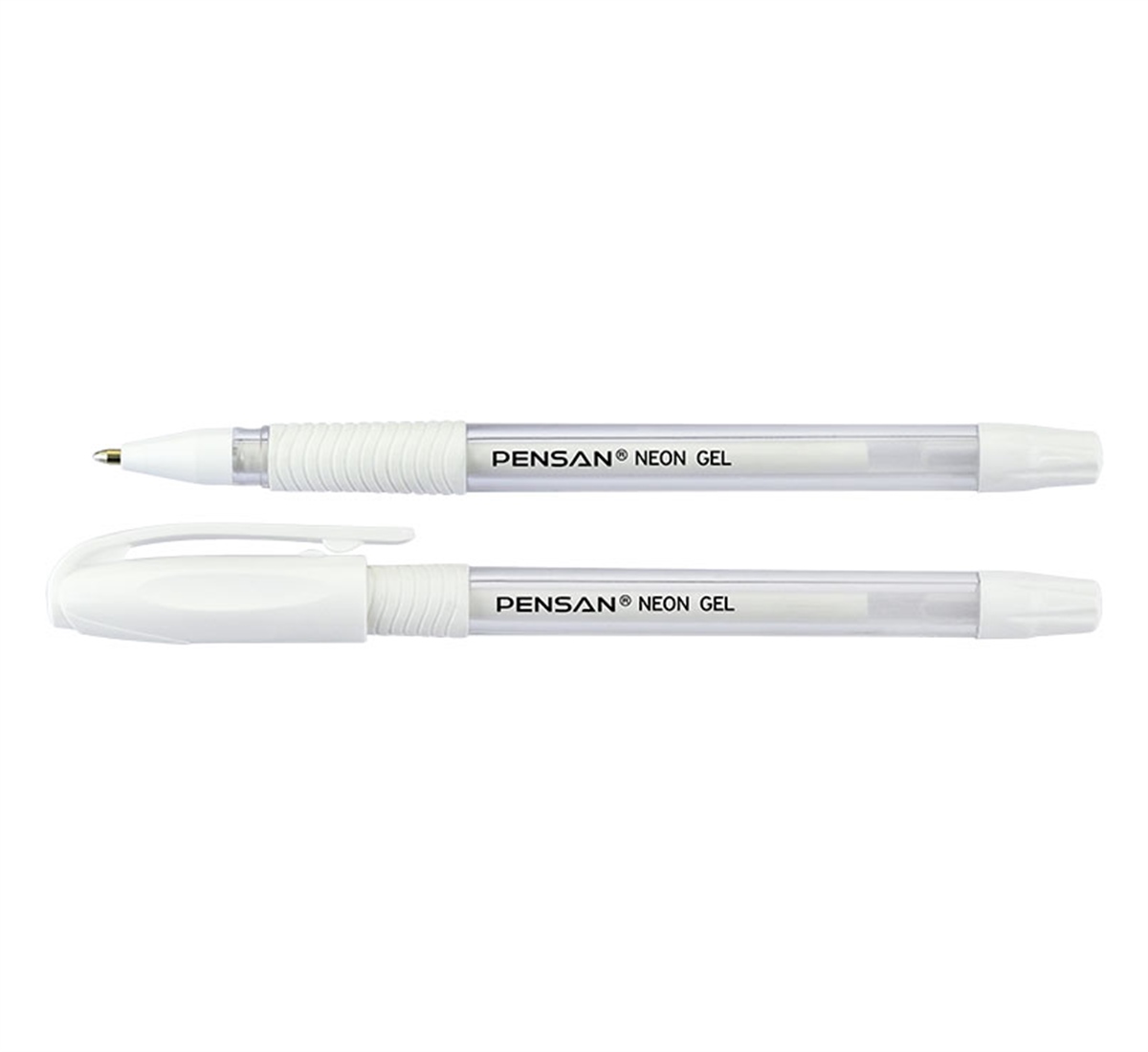 Pensan 2229 Neon Jel Kalem 1Mm Beyaz Adet