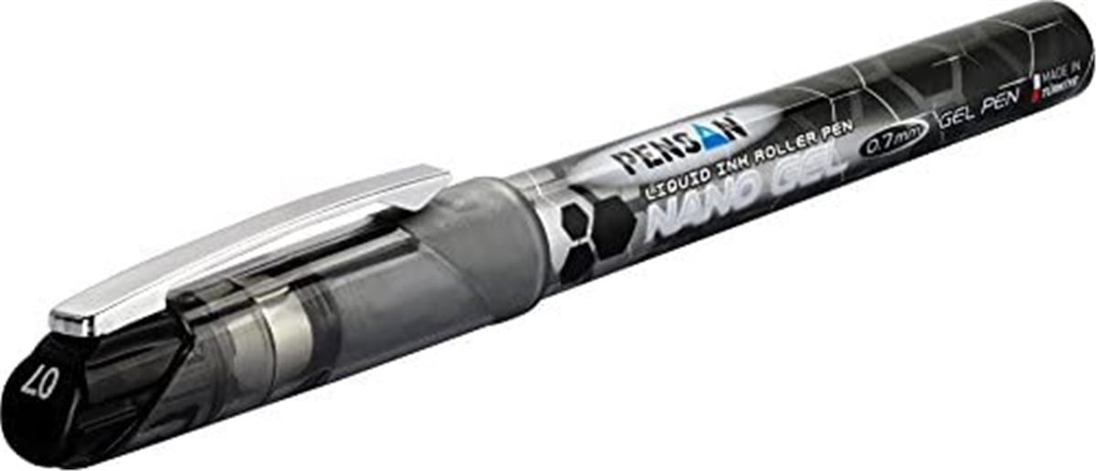 Pensan 6020 Nano Jel Roller Kalem 0.7Mm Siyah