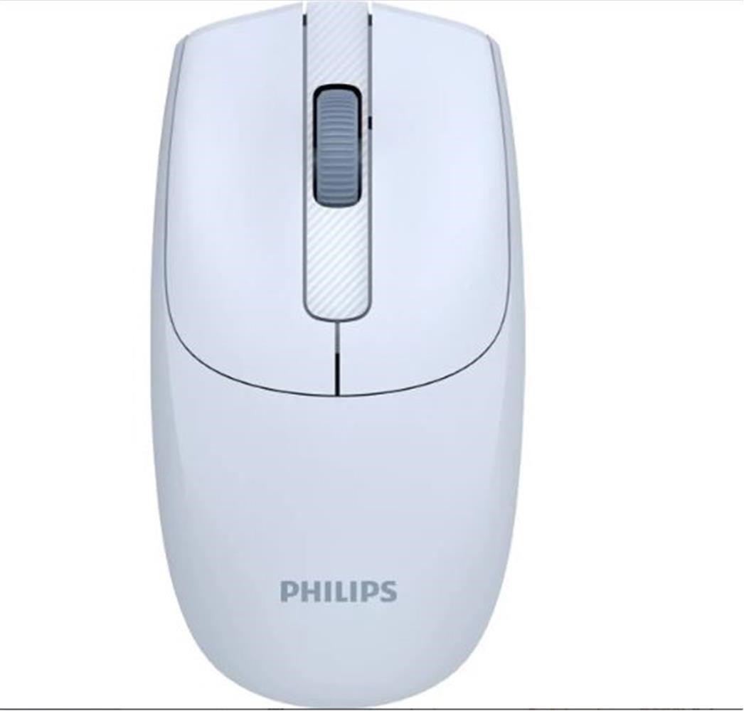 Philips SPK7398J 1600DPI Kablosuz Sessiz Optik Açık Mavi Mouse