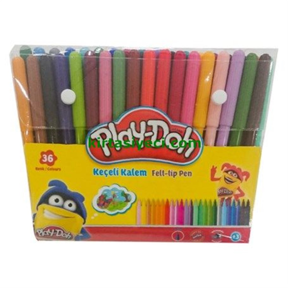 Play-Doh Ke-013 Keçeli Kalem 2Mm.36 Renk  