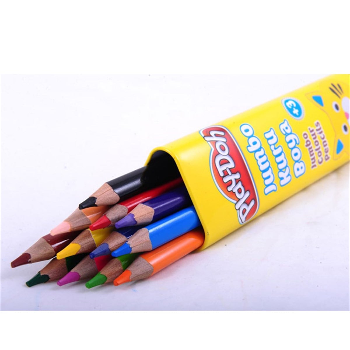 Play-Doh Ku006 Kuruboya Tüp Jumbo Üçgen 12 Renk