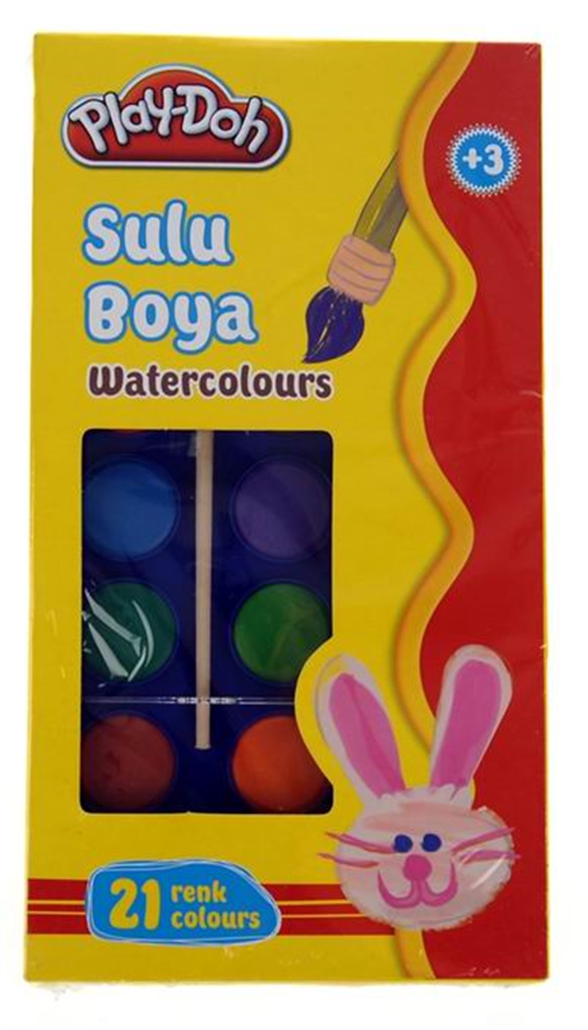 Play-Doh Su-004 Suluboya 21 Renk 28Mm