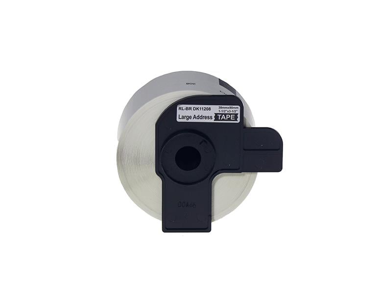 PRINTPEN BROTHER P-Touch DK-11208 GENIS ADRES ETIKETI (400 Adet/Rulo) (38mm x 90mm)