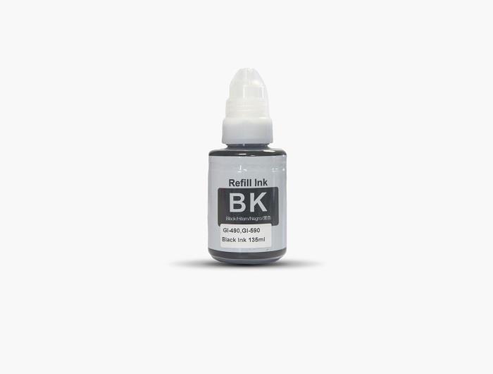 PRINTPEN CANON GI-490BK,GI-590BK Black Mürekkep 135ml./Sise